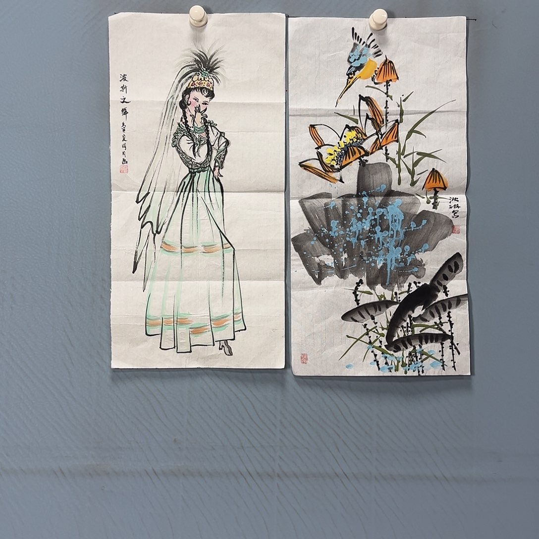 国画1265 牡丹一如你初来