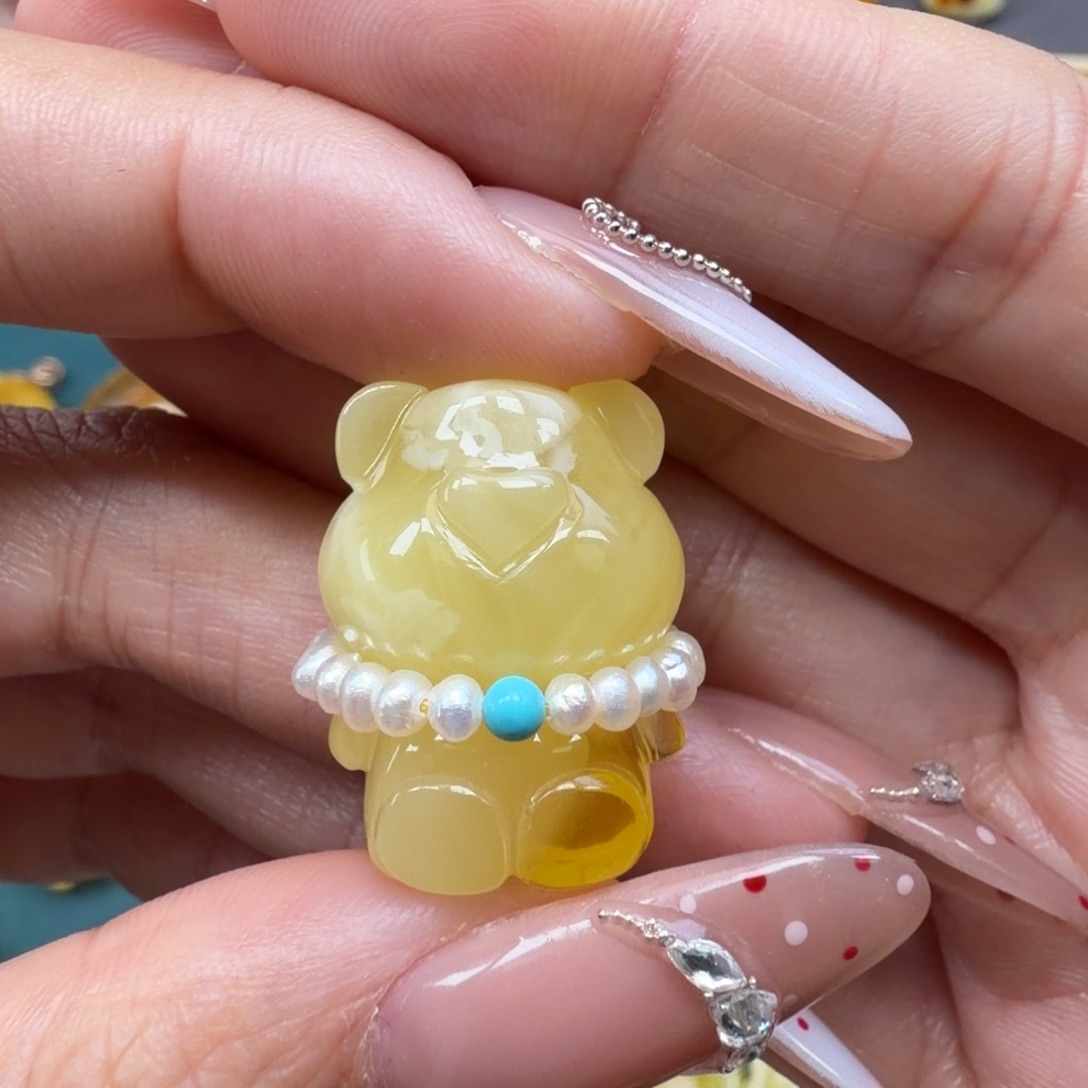 琥珀未镶嵌裸石蜜蜡