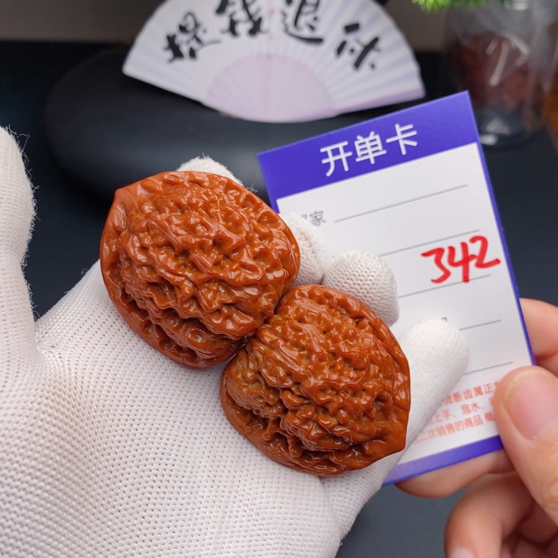 把件文玩核桃38官帽342