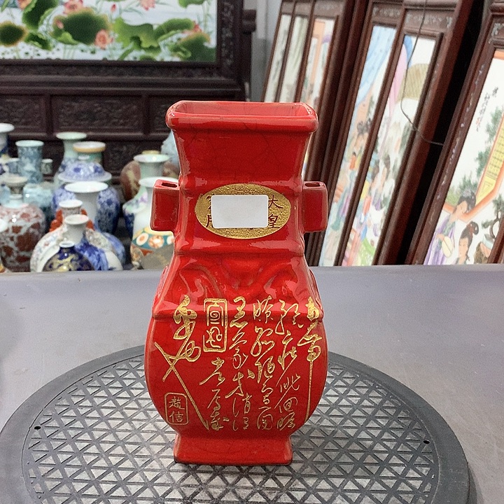摆件陶博古架陶瓷摆件