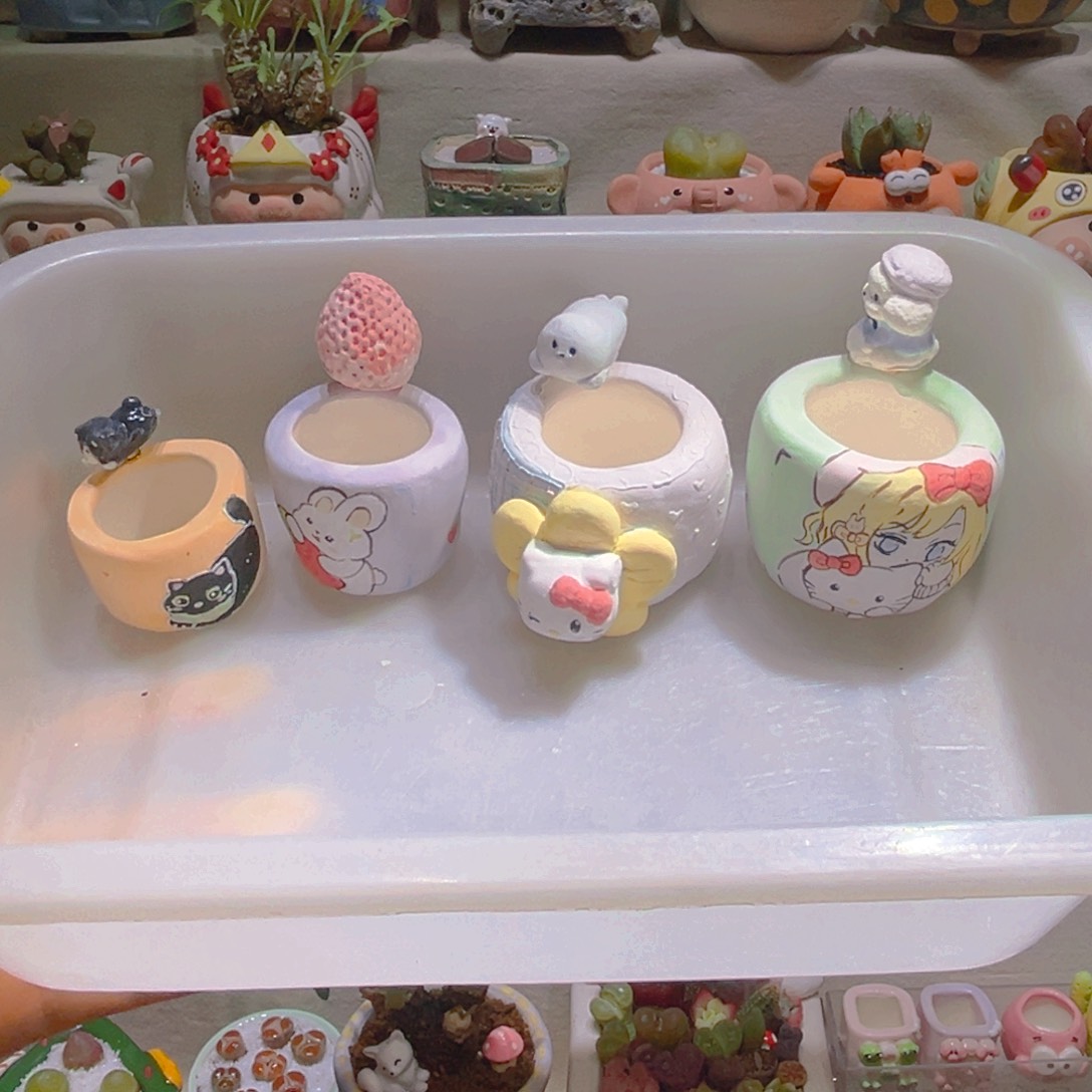 045纯手工制作重工盆盆38一个