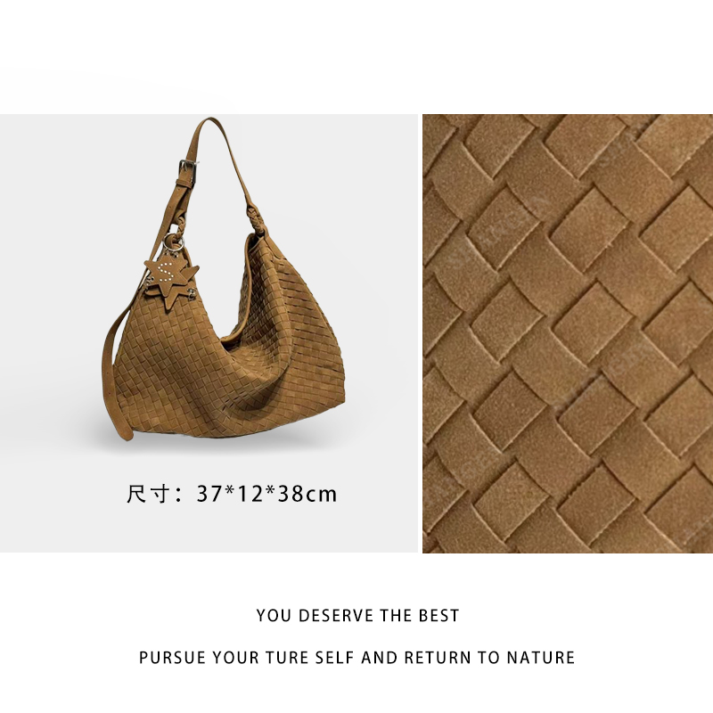 【尚恩CC】XKY-1270-卡其-轻奢百搭腋下新款斜跨女包