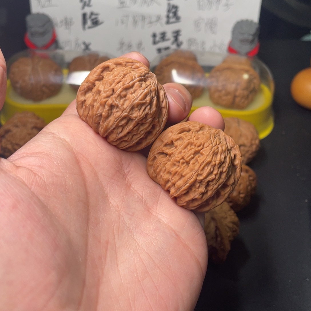 文玩核桃把件39磨盘88