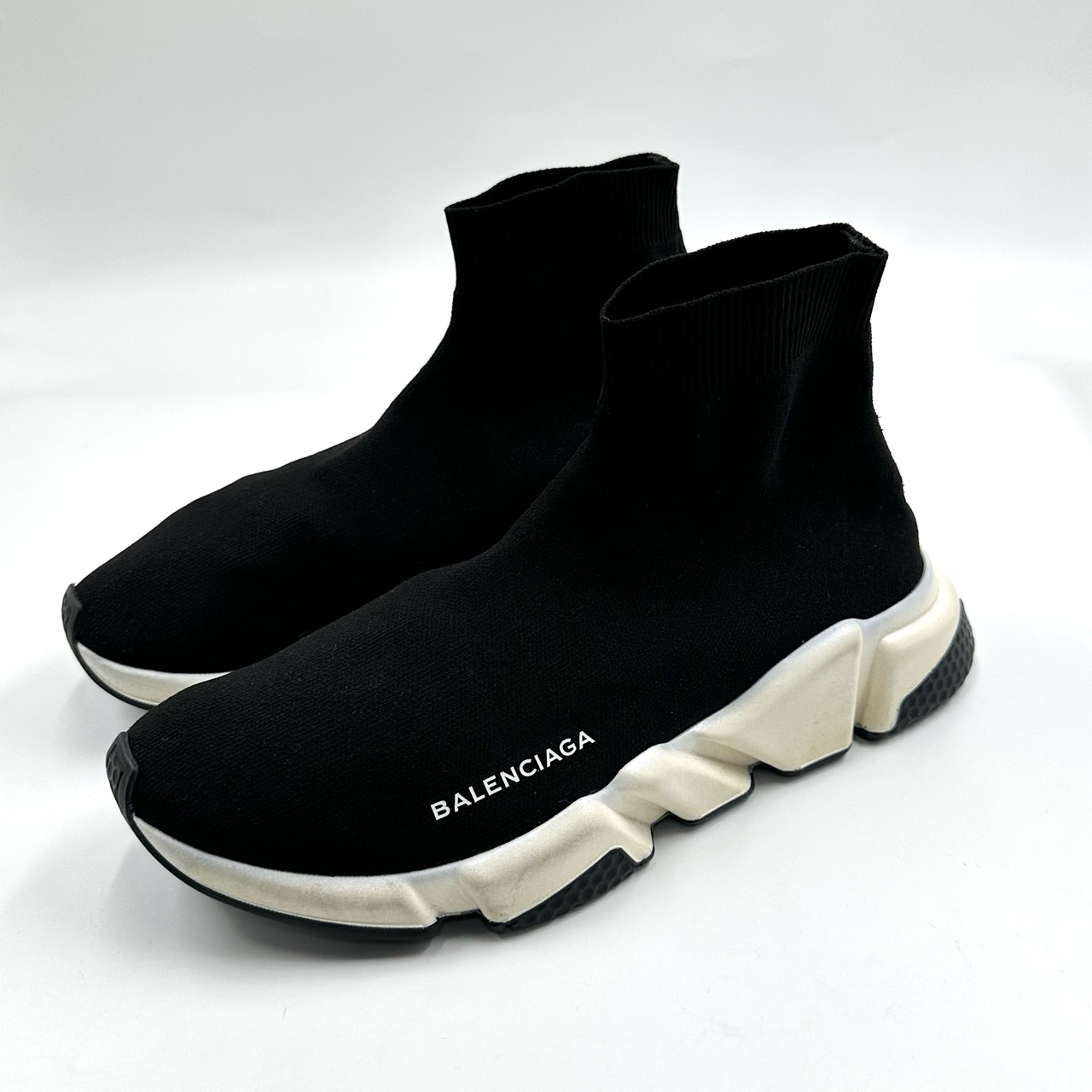 95新 Balenciaga/巴黎世家 41码/speed黑色袜子鞋/05905