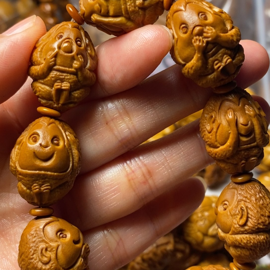 橄榄核手串/手链九不猴