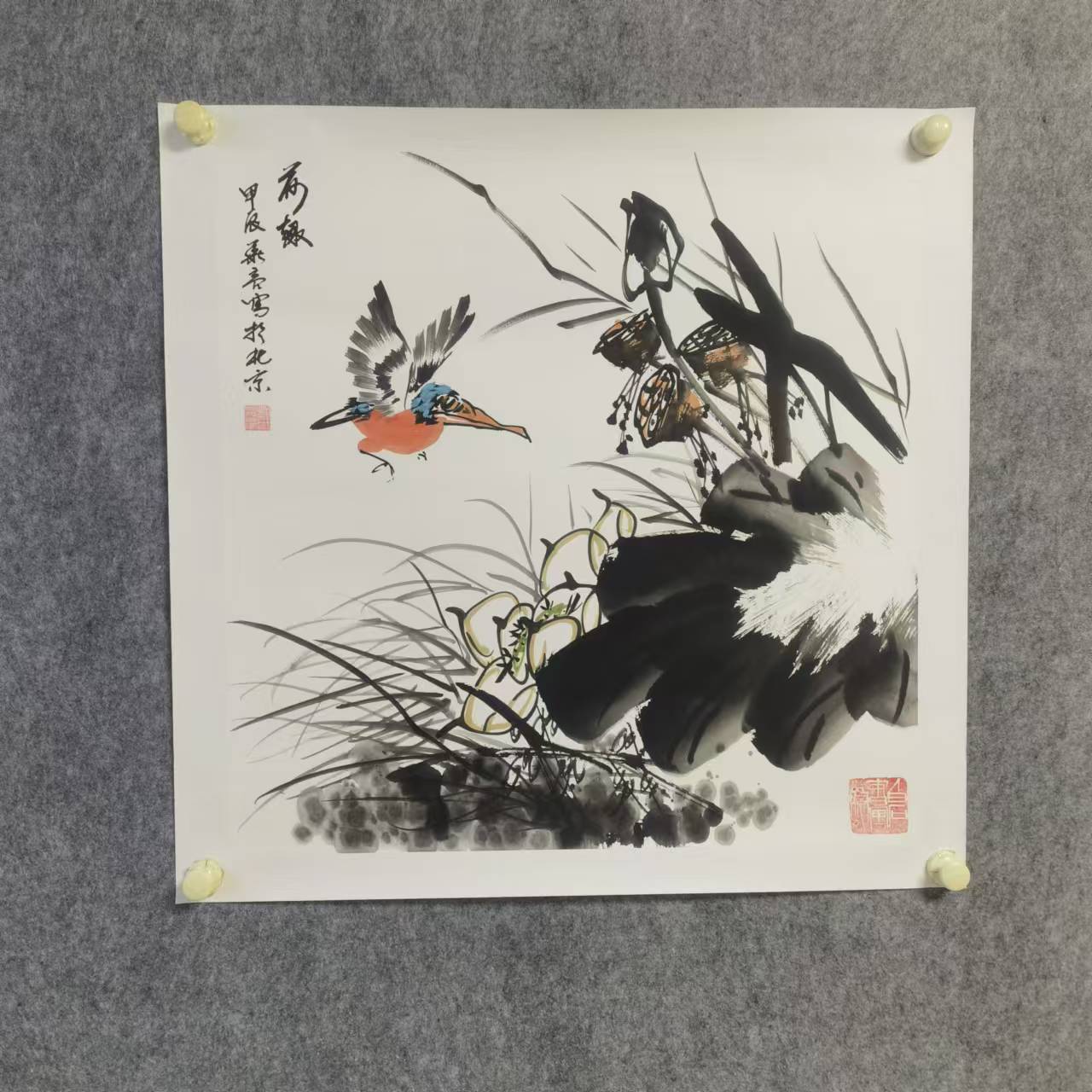 刘华亮老师作品荷趣