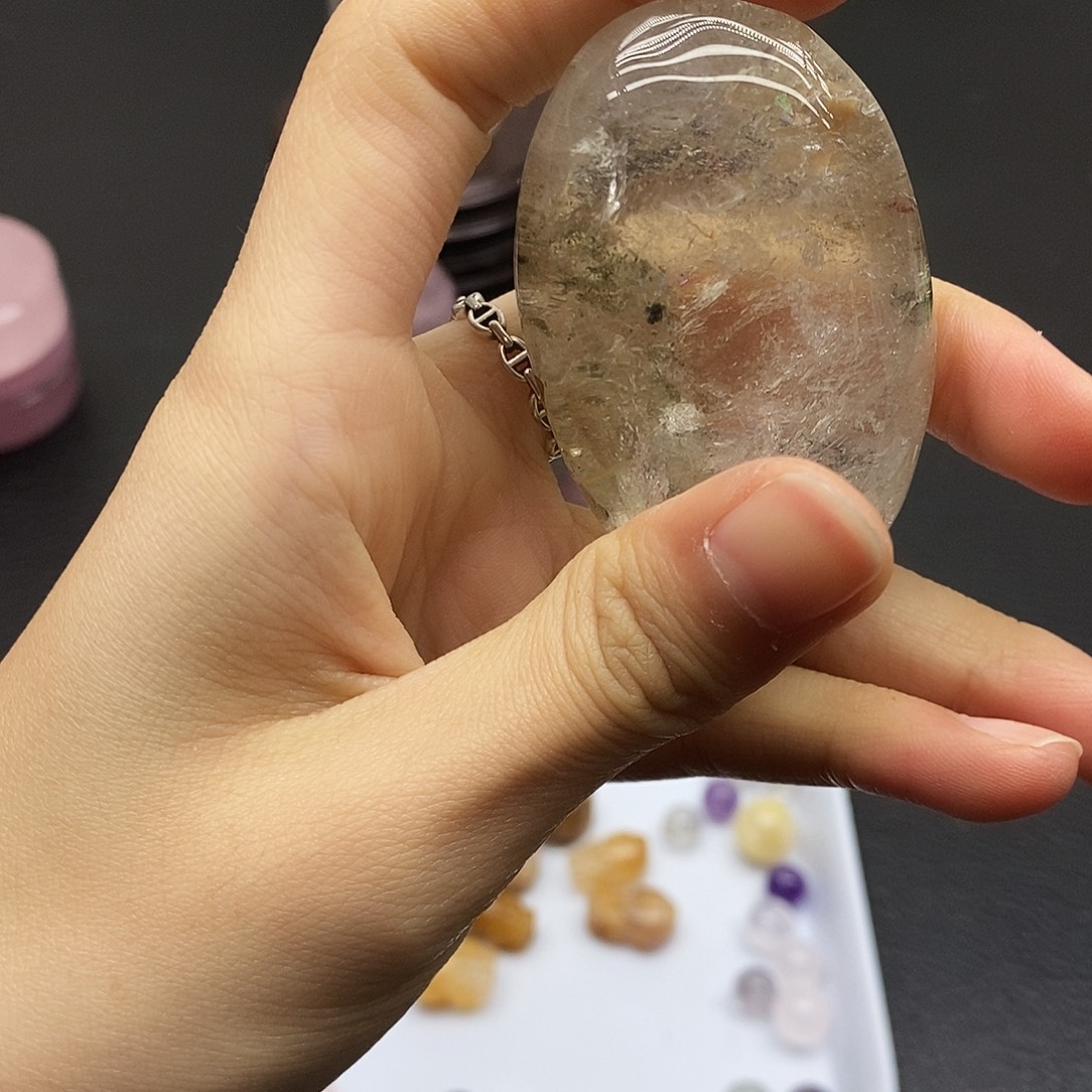 水晶未镶嵌珠宝半成品53水晶石