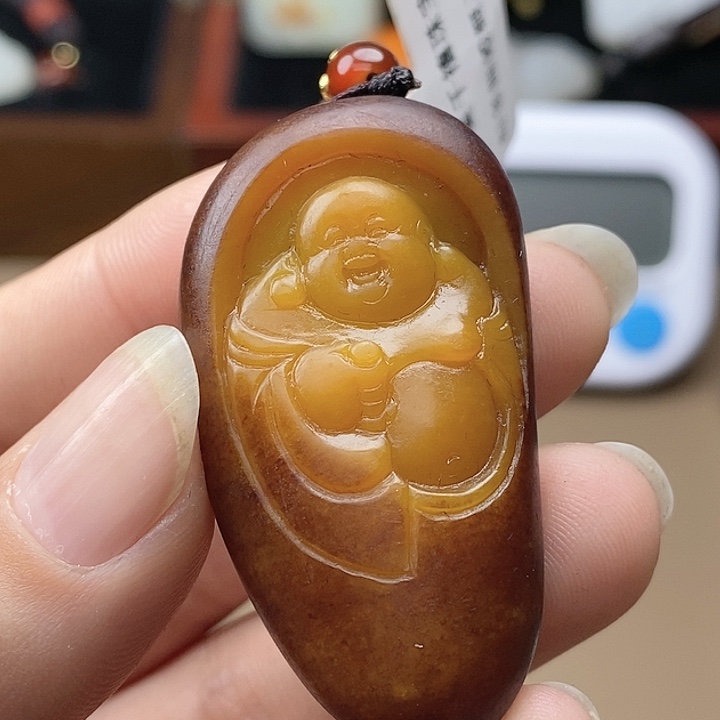 和田玉挂件未镶嵌F