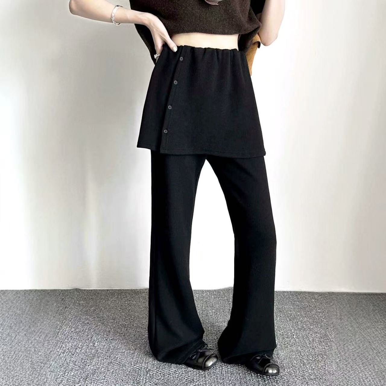 小钰胖仙【万金裙裤】冬日大码加绒裙裤