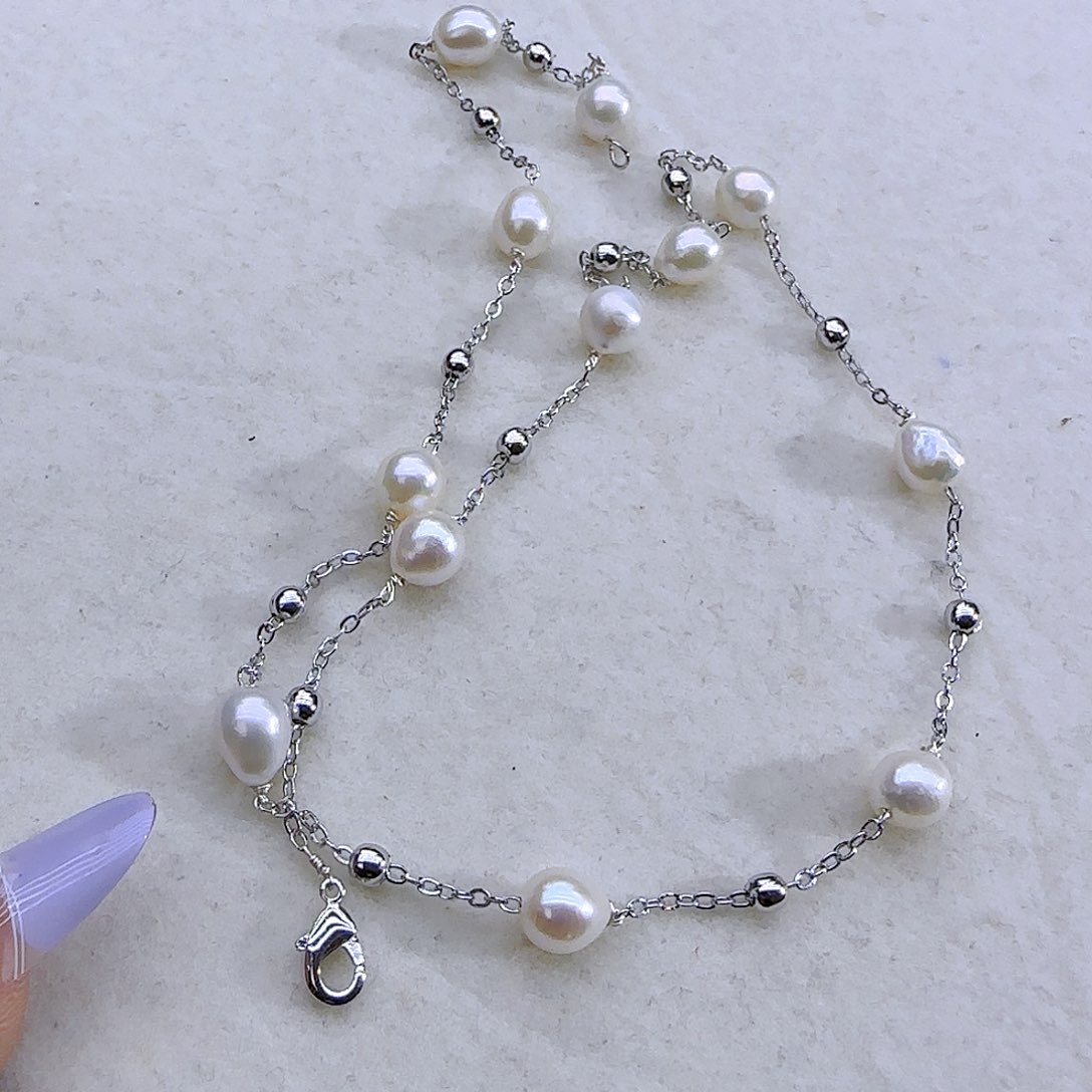 未镶嵌项链定制多样性发货发其一219淡水珍珠