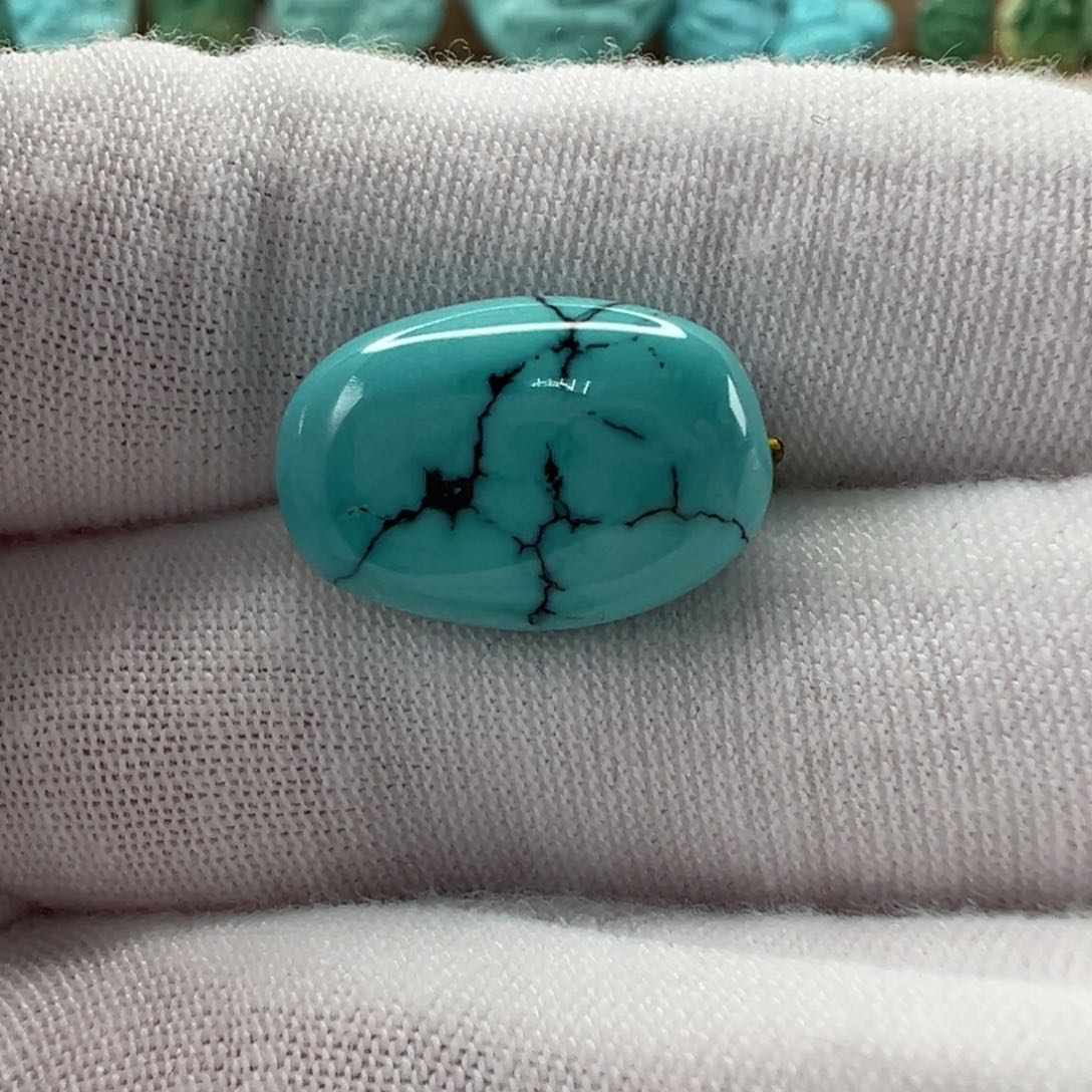 未镶嵌绿松石随形11.7mm