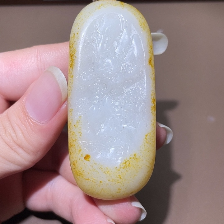 和田玉颈饰未镶嵌Y