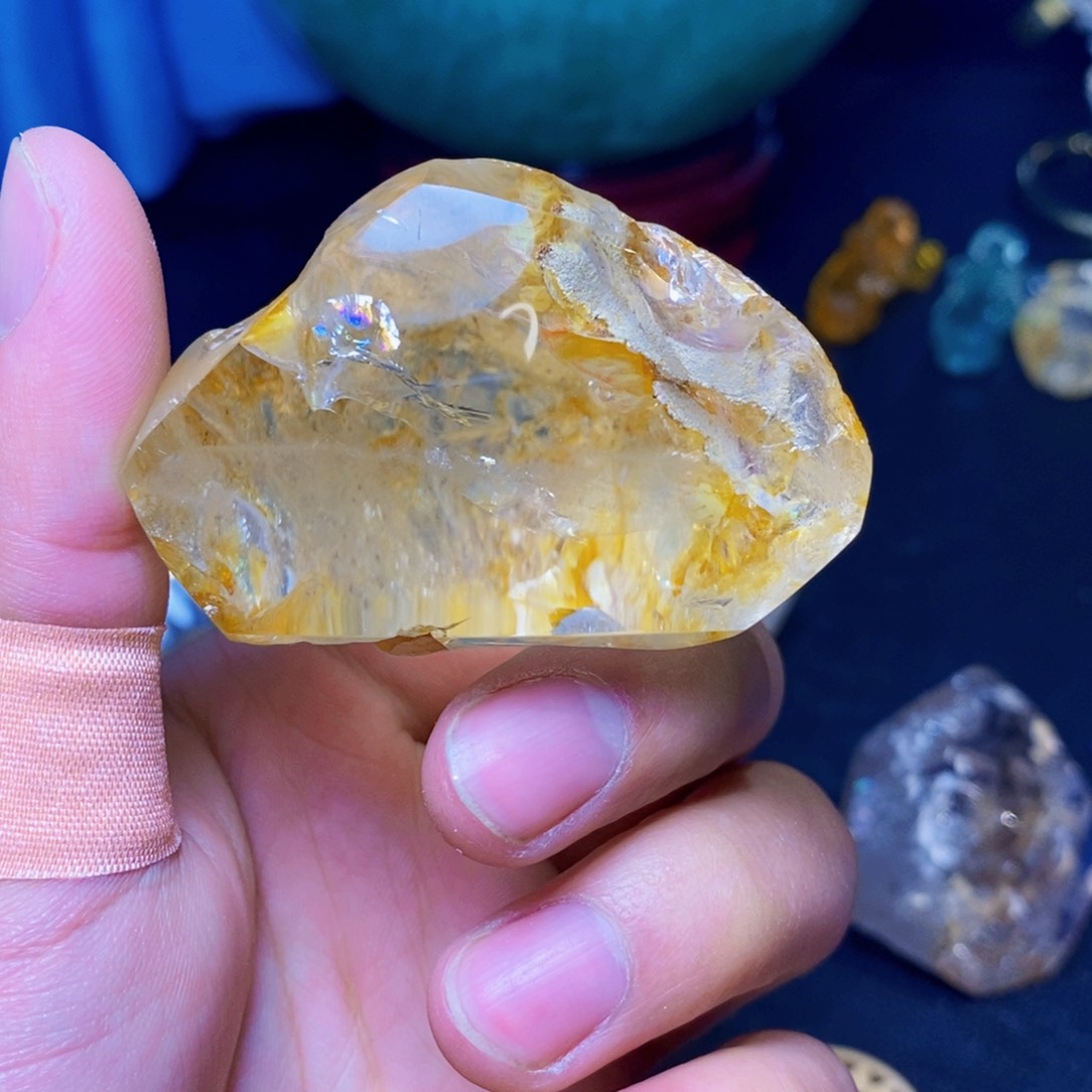 水晶天然水晶万花筒未镶嵌