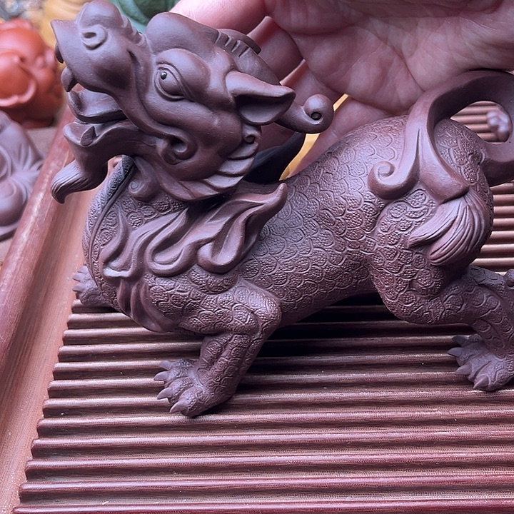 运***坤紫砂茶宠紫砂貔貅