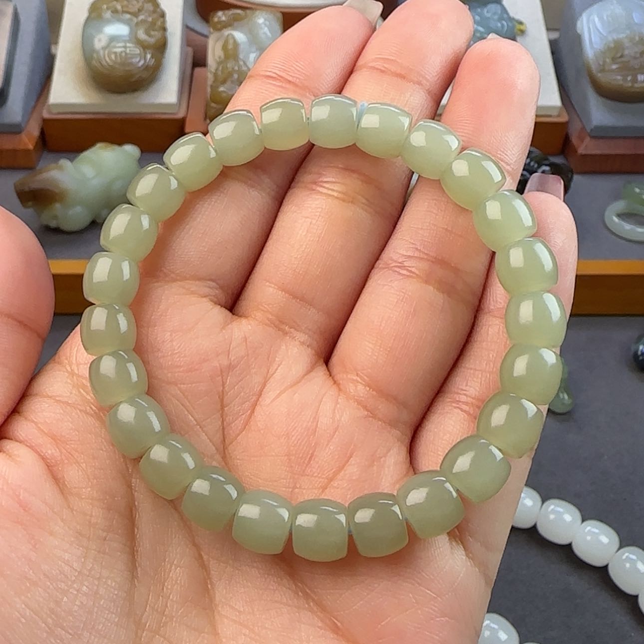 【闪购商品】和田玉手串未镶嵌