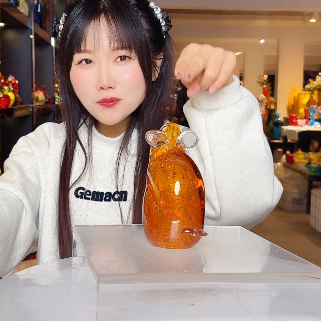 琉璃手工艺品琉璃塔和塔顶建筑