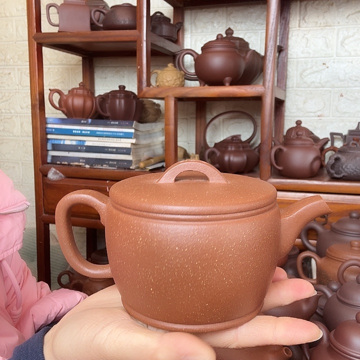 紫砂茶壶汉瓦500cc精工半手工