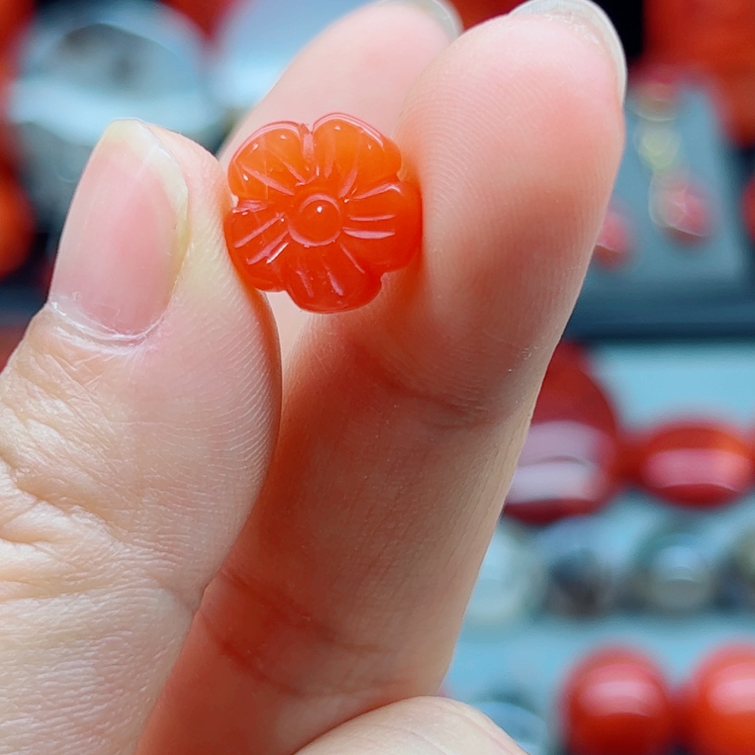 南红玛瑙未镶嵌配饰