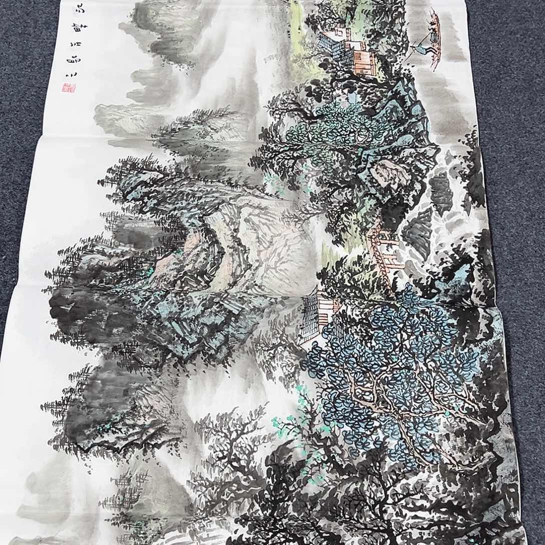 国画事事顺心如意万事如意万事