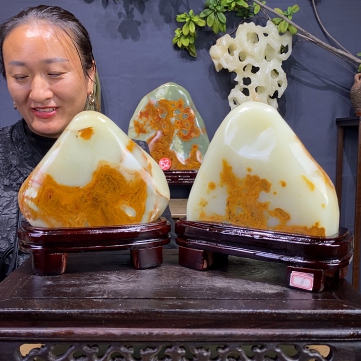 石材精品古青石摆件