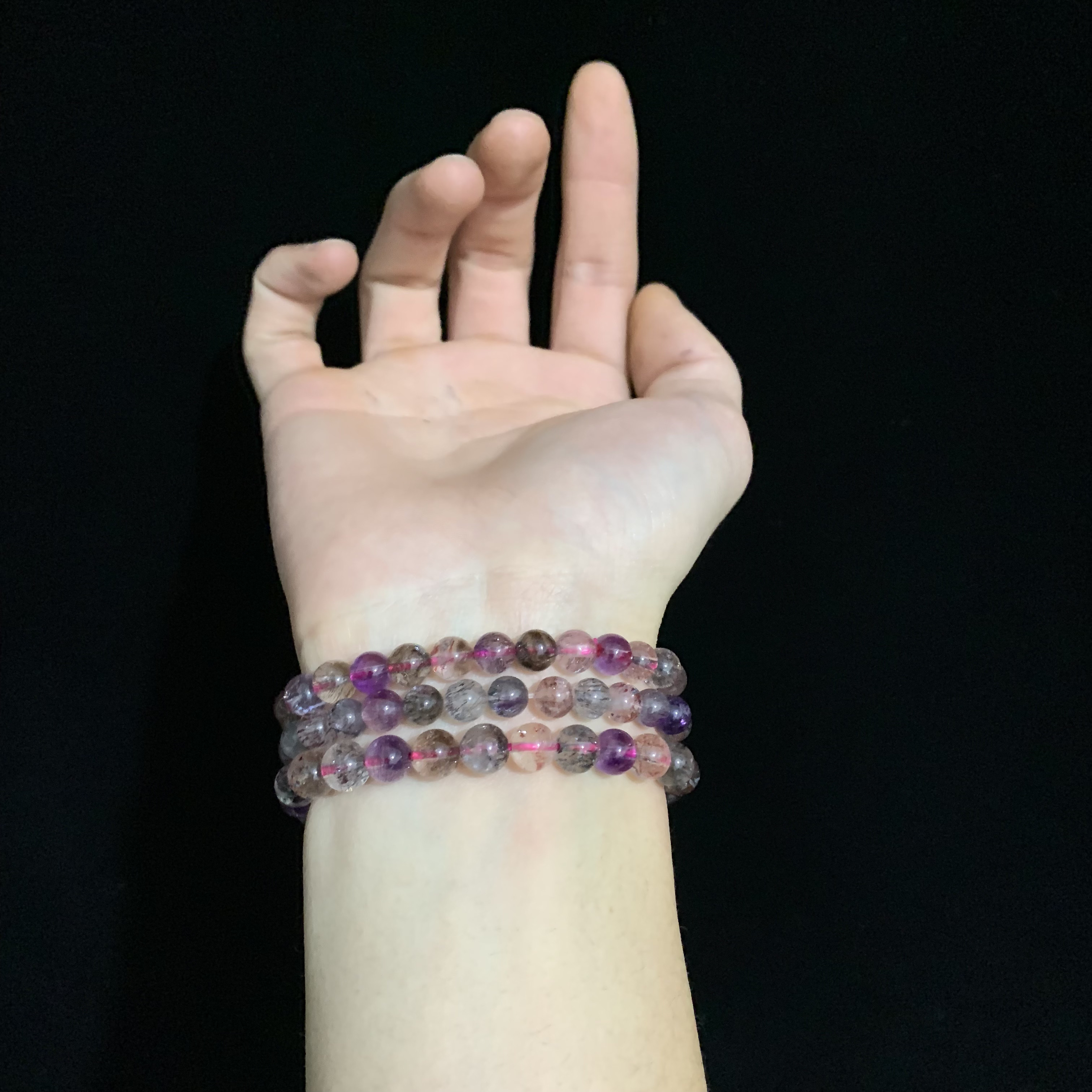 黑加仑超七手串男女同款M2004多样性发其一礼物