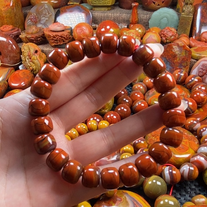 玛瑙/玉髓手串未镶嵌