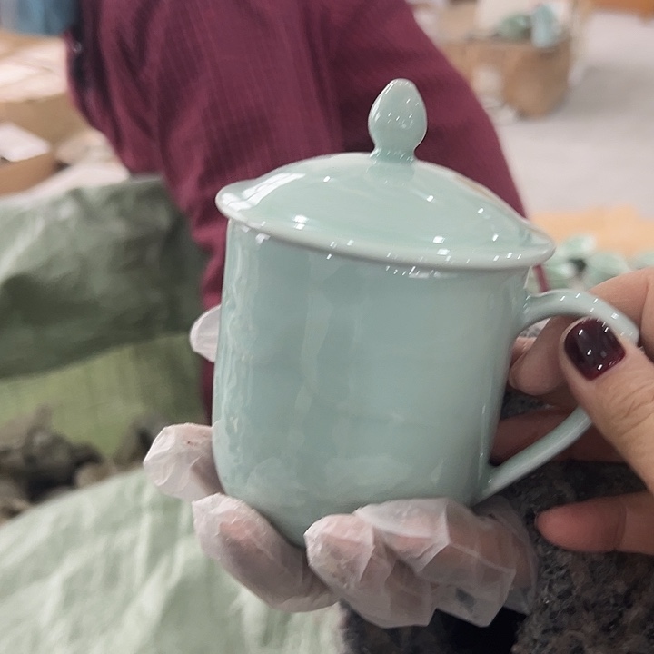 小米茶器龙泉青瓷