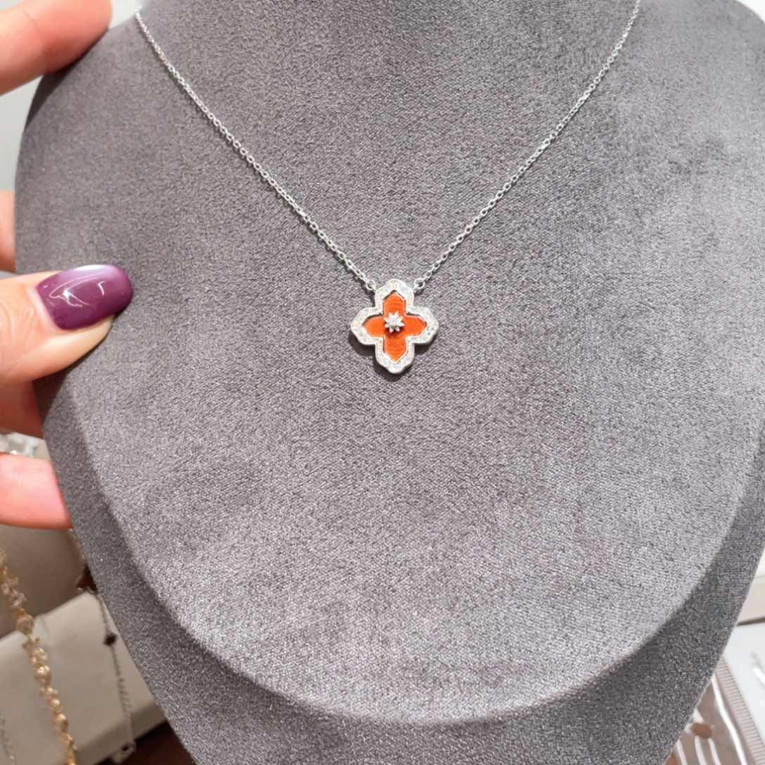 锆石吊坠925银时尚项链时尚项链