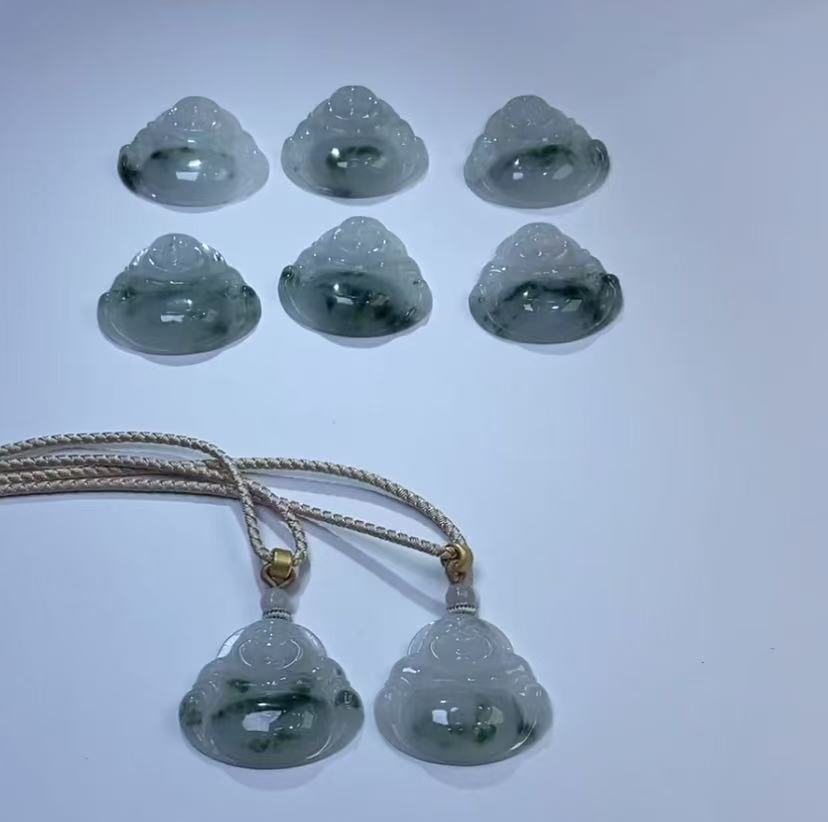 294917/天然缅甸翡翠A货佛公  多样性一件发