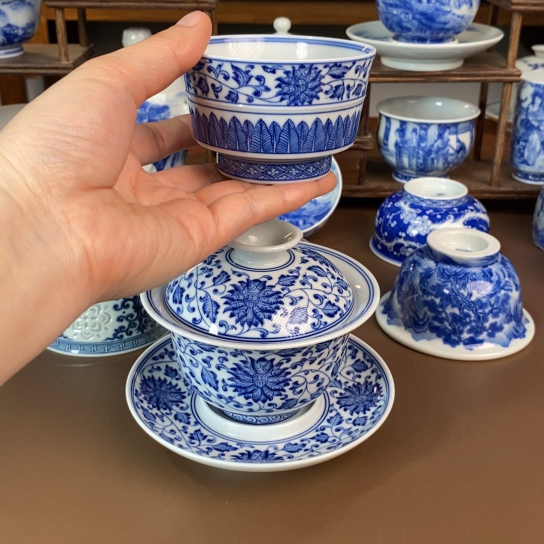 景德镇陶瓷手工手绘