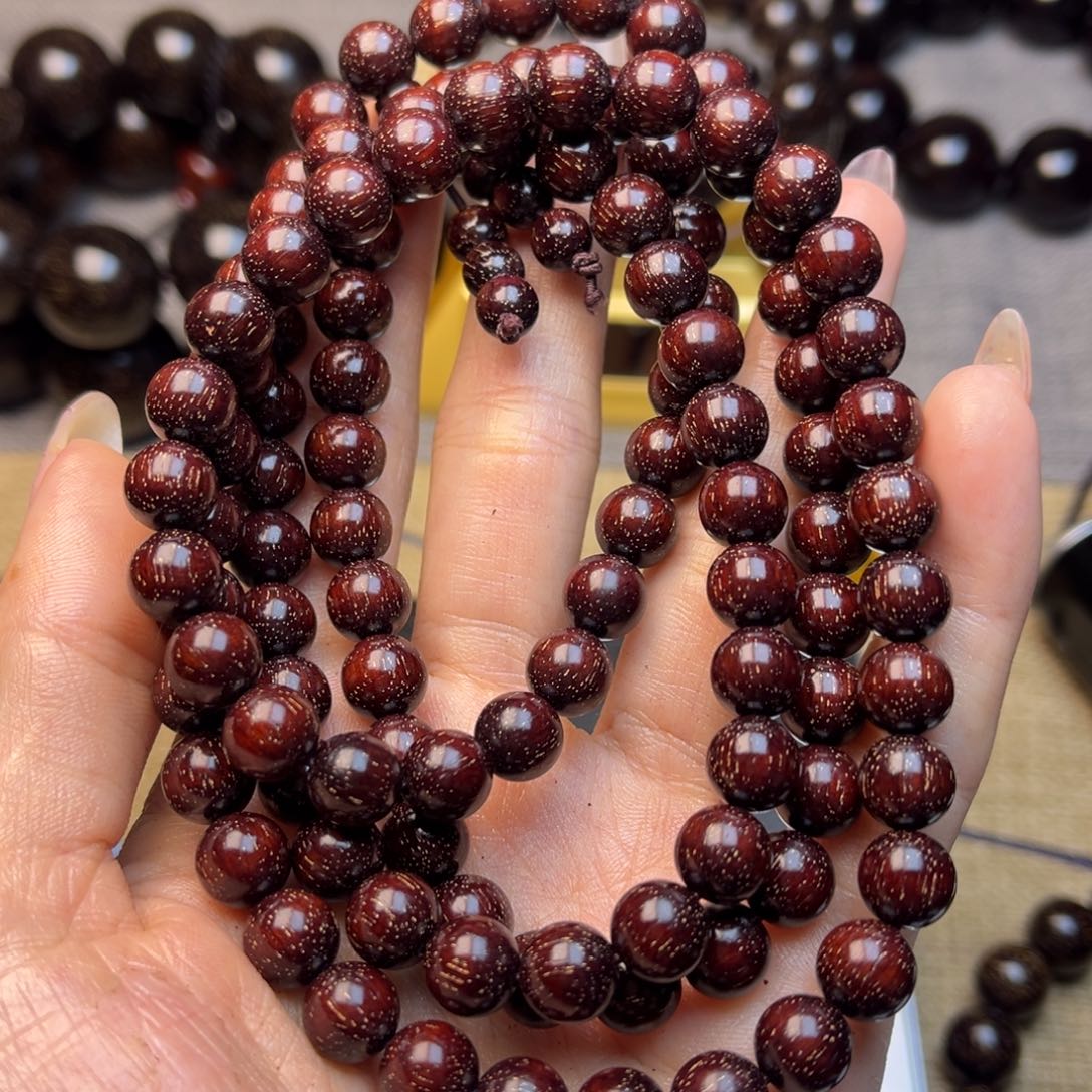 檀香紫檀（小叶紫檀）0.8✖️108满天星