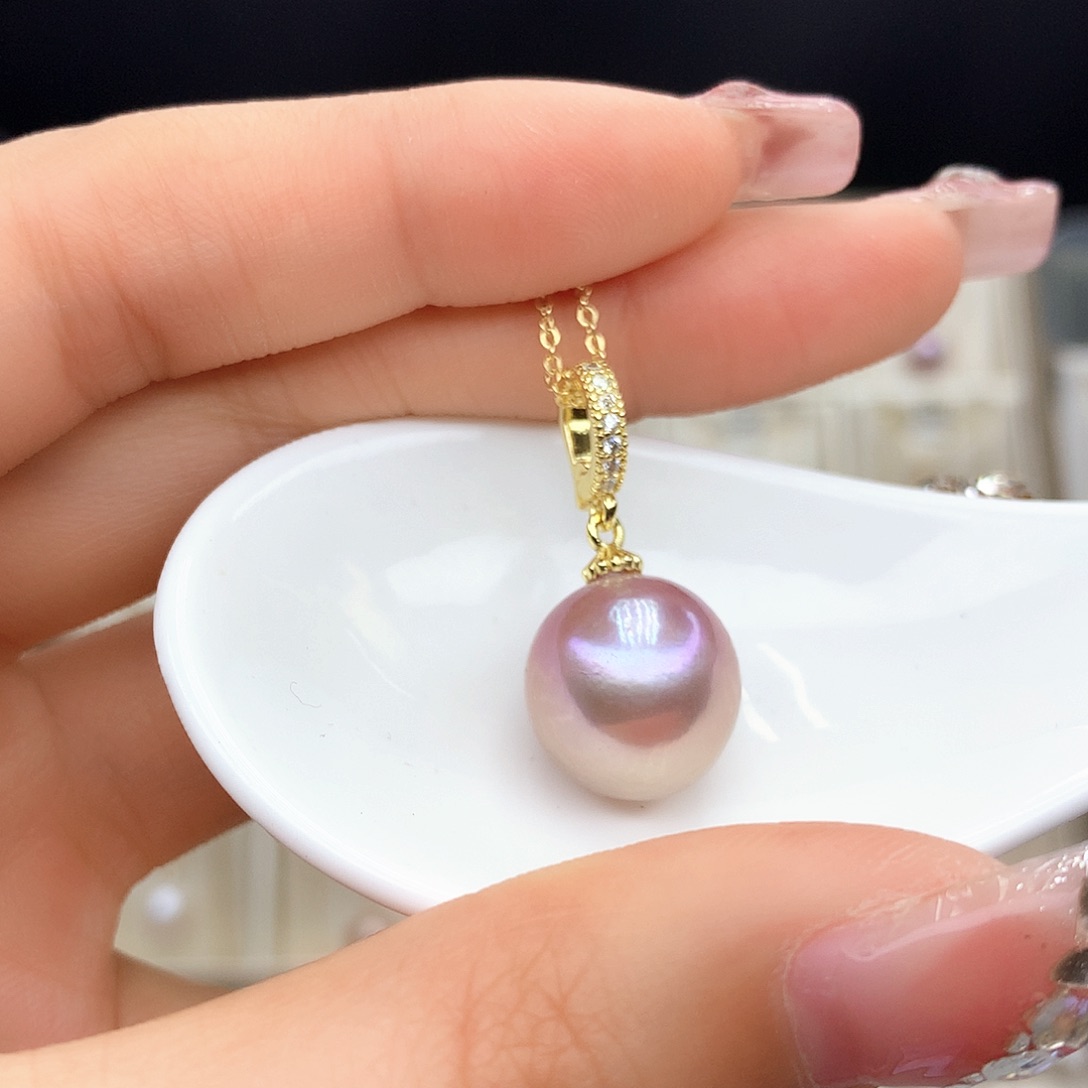 淡水珍珠颈饰合金