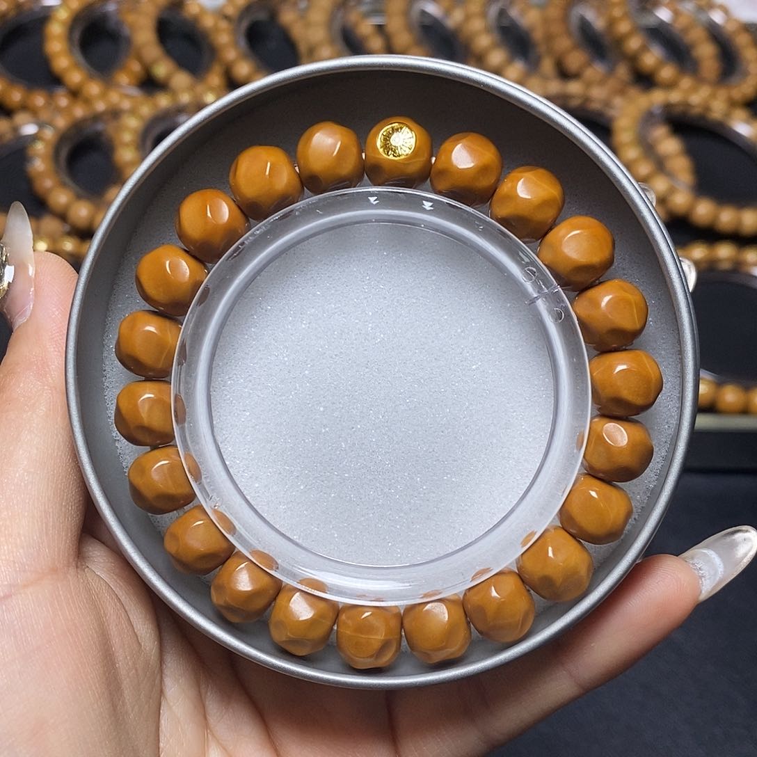 猴头核桃手串金标时来运转尺寸11+全品单号341号