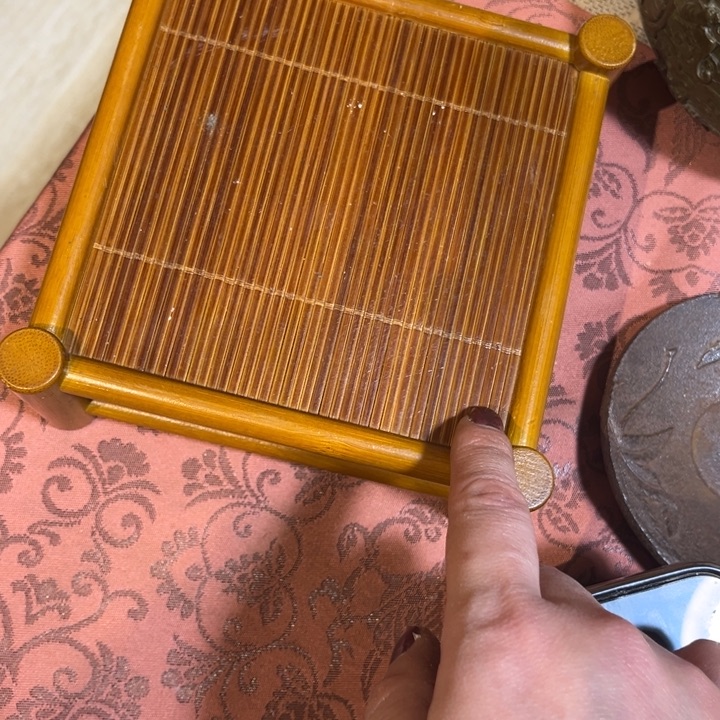 竹中古工艺品摆件