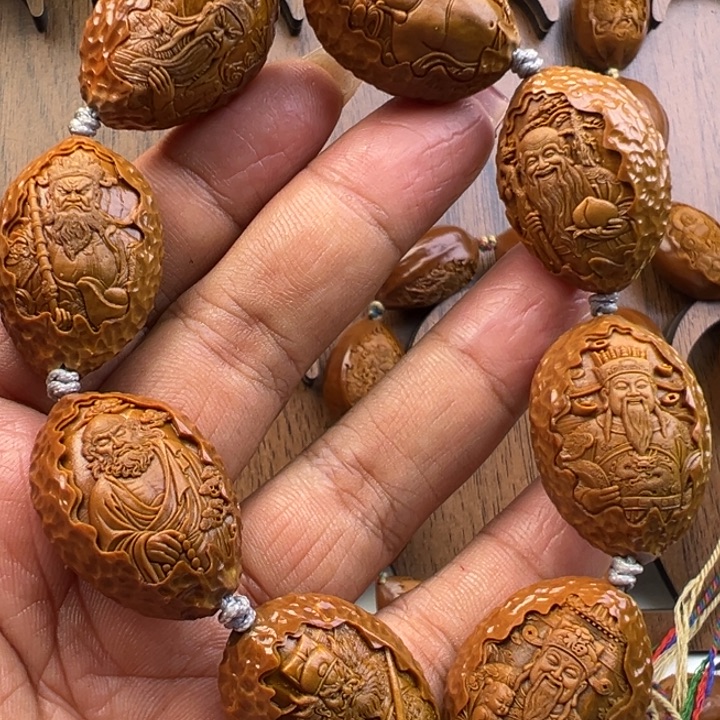 橄榄核手串/手链福禄寿禧财