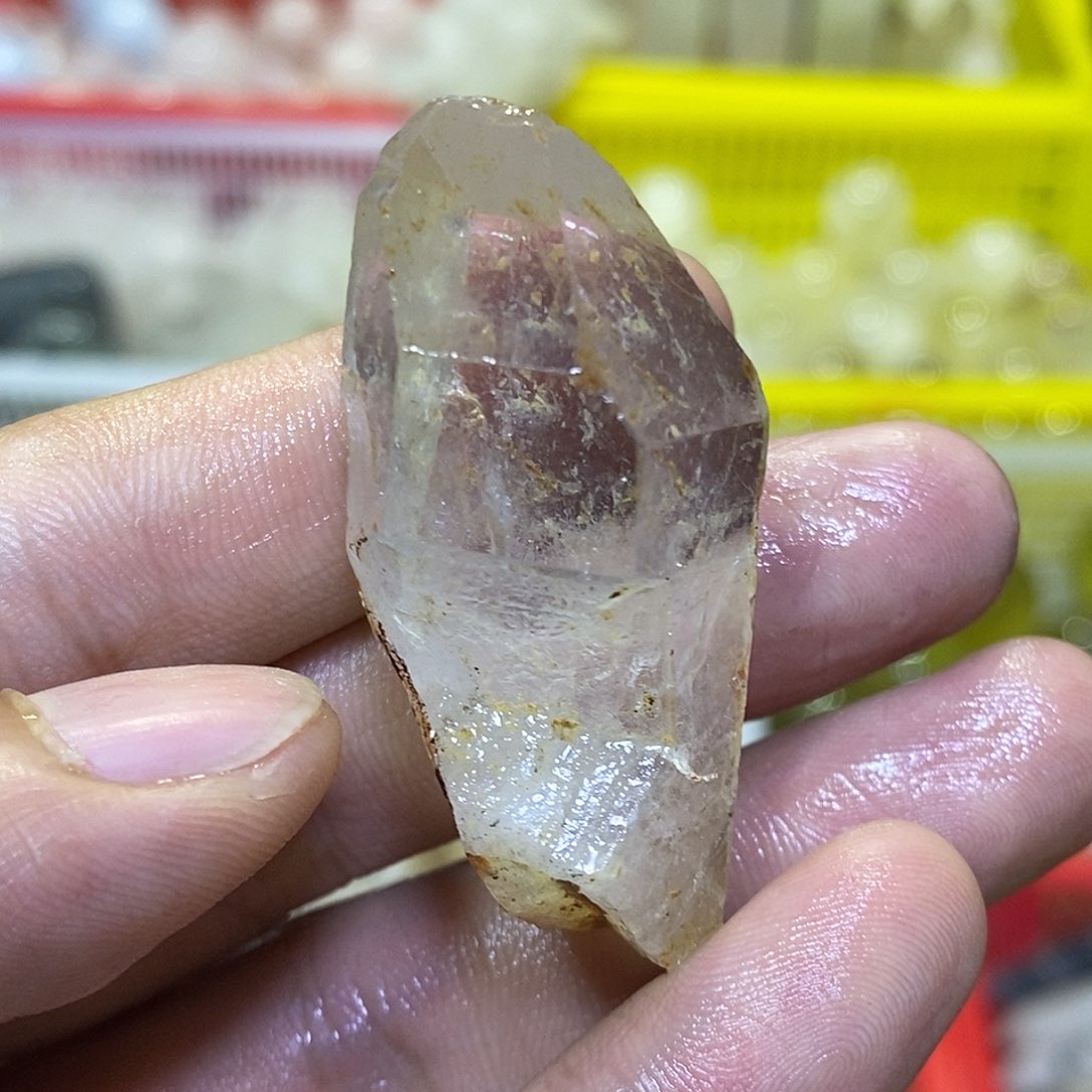 水晶珠宝半成品未镶嵌红