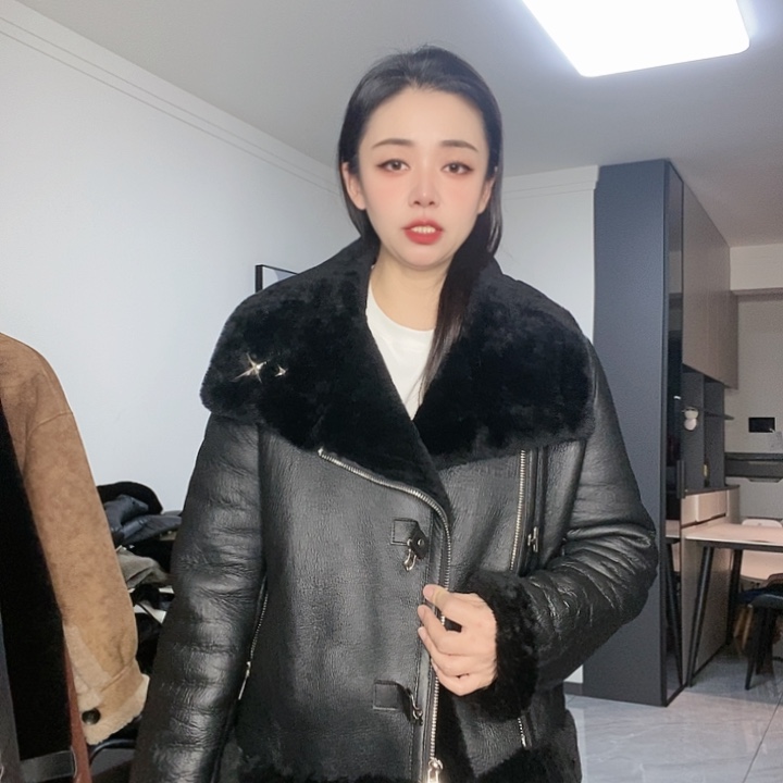 绵羊皮美丽奴皮毛一体M120斤内