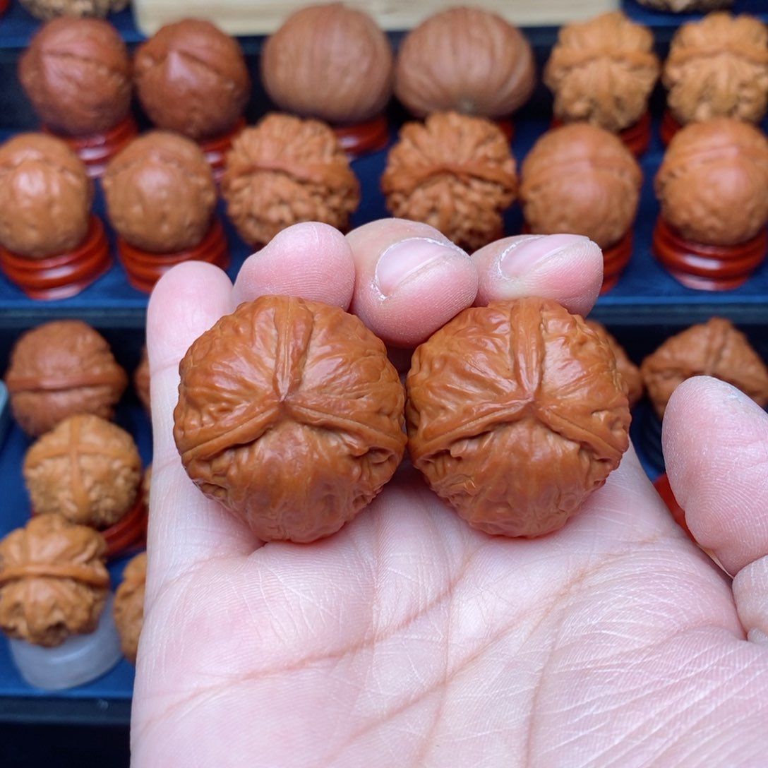 把件文玩核桃左*手捻