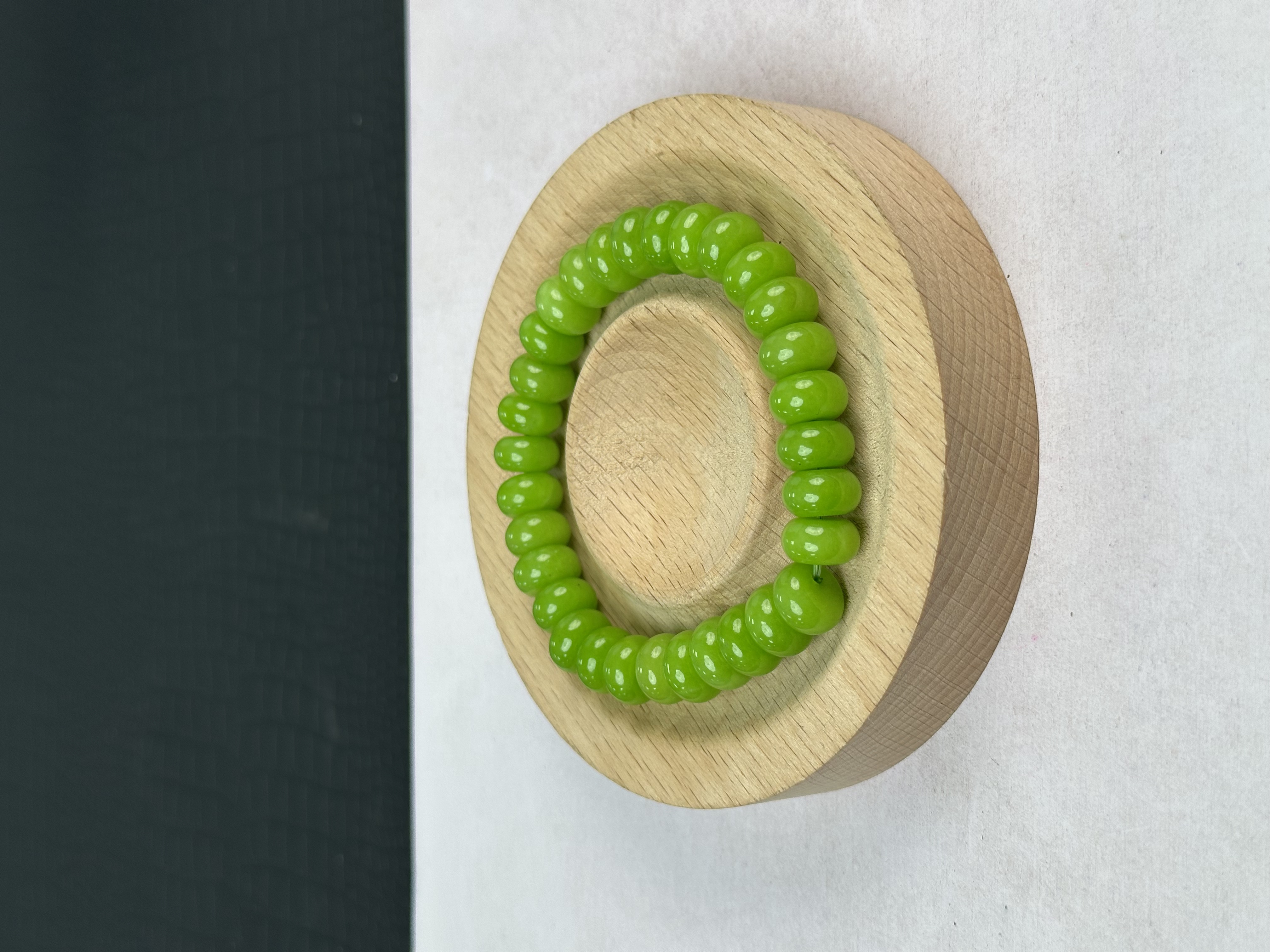 B16澳洲绿算盘珠10m手串时尚百搭女款