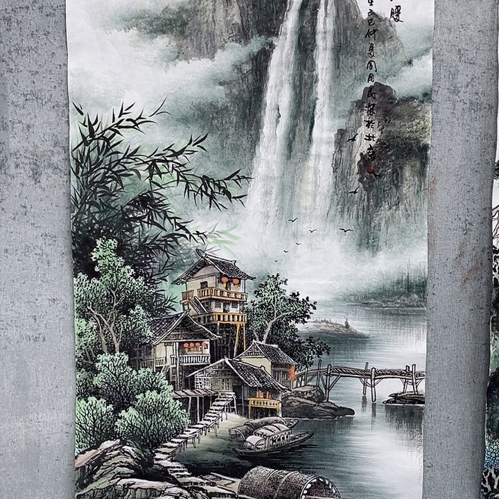 绘画飞**达绘画作品周国民画芯