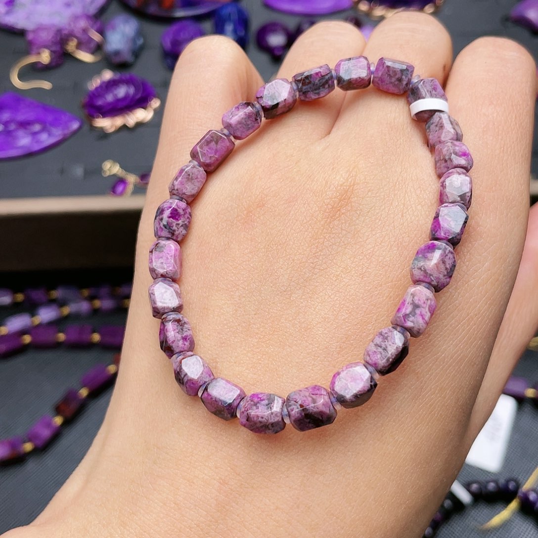 苏纪石（舒俱来）手链未镶嵌