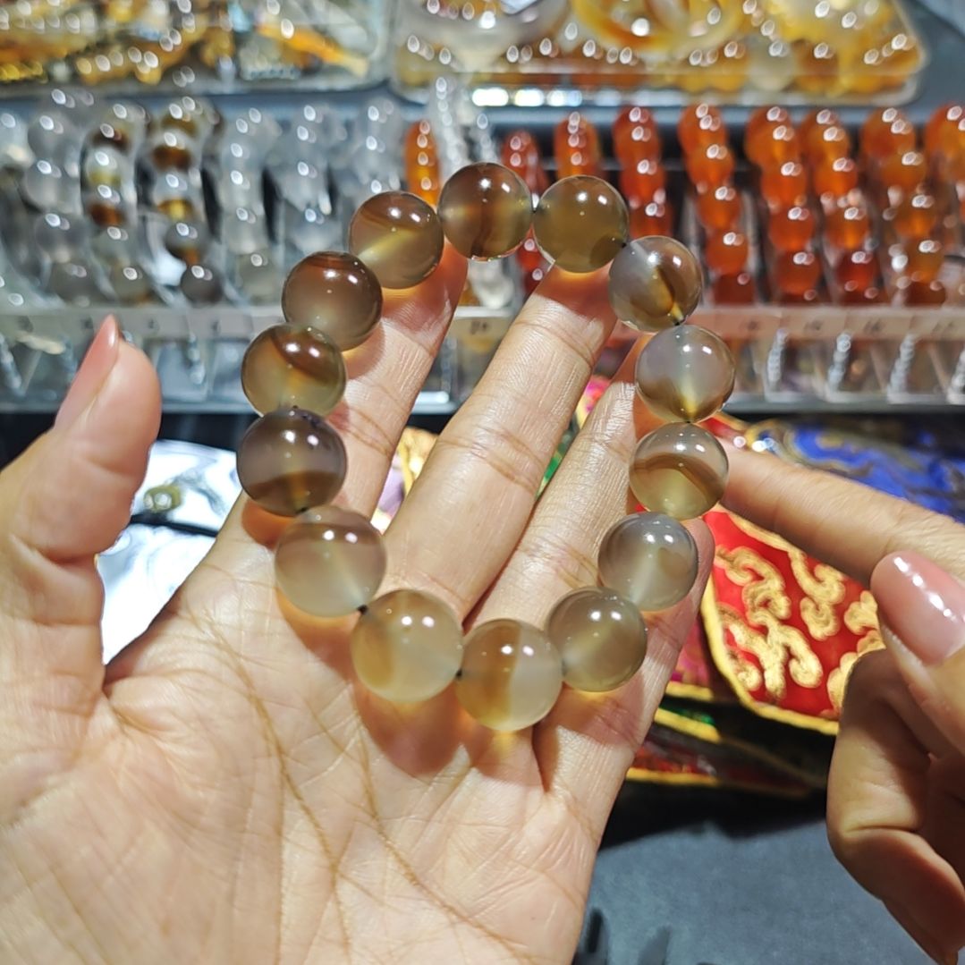 西***西玛瑙/玉髓未镶嵌颈饰