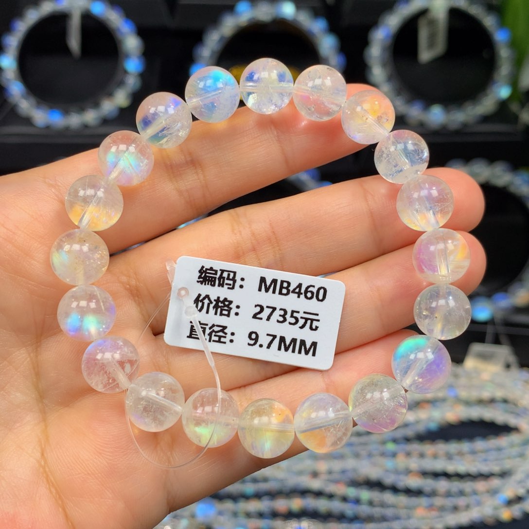 月光石手串未镶嵌MB460#9.7mm