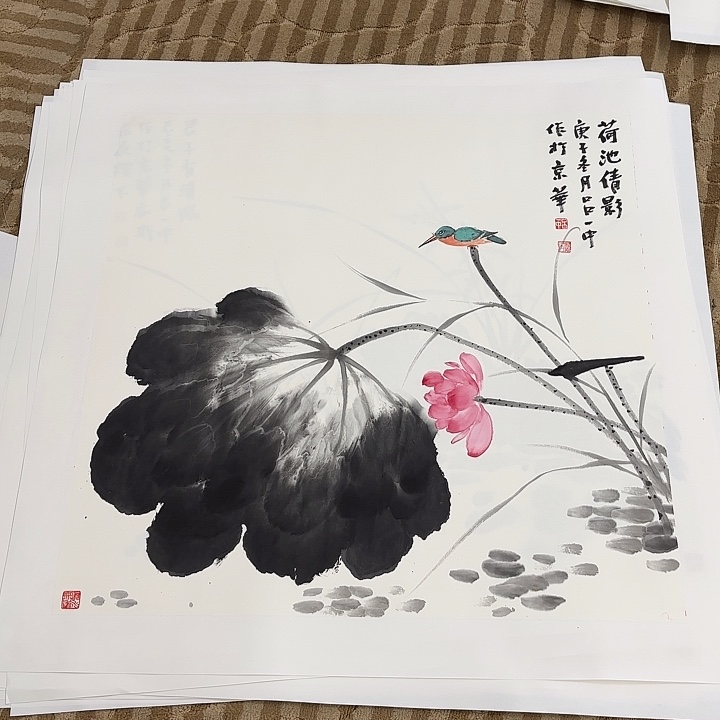 国画我也想要四尺斗方