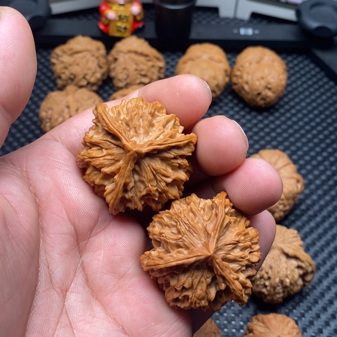 文玩核桃把件盘山正奔41尺