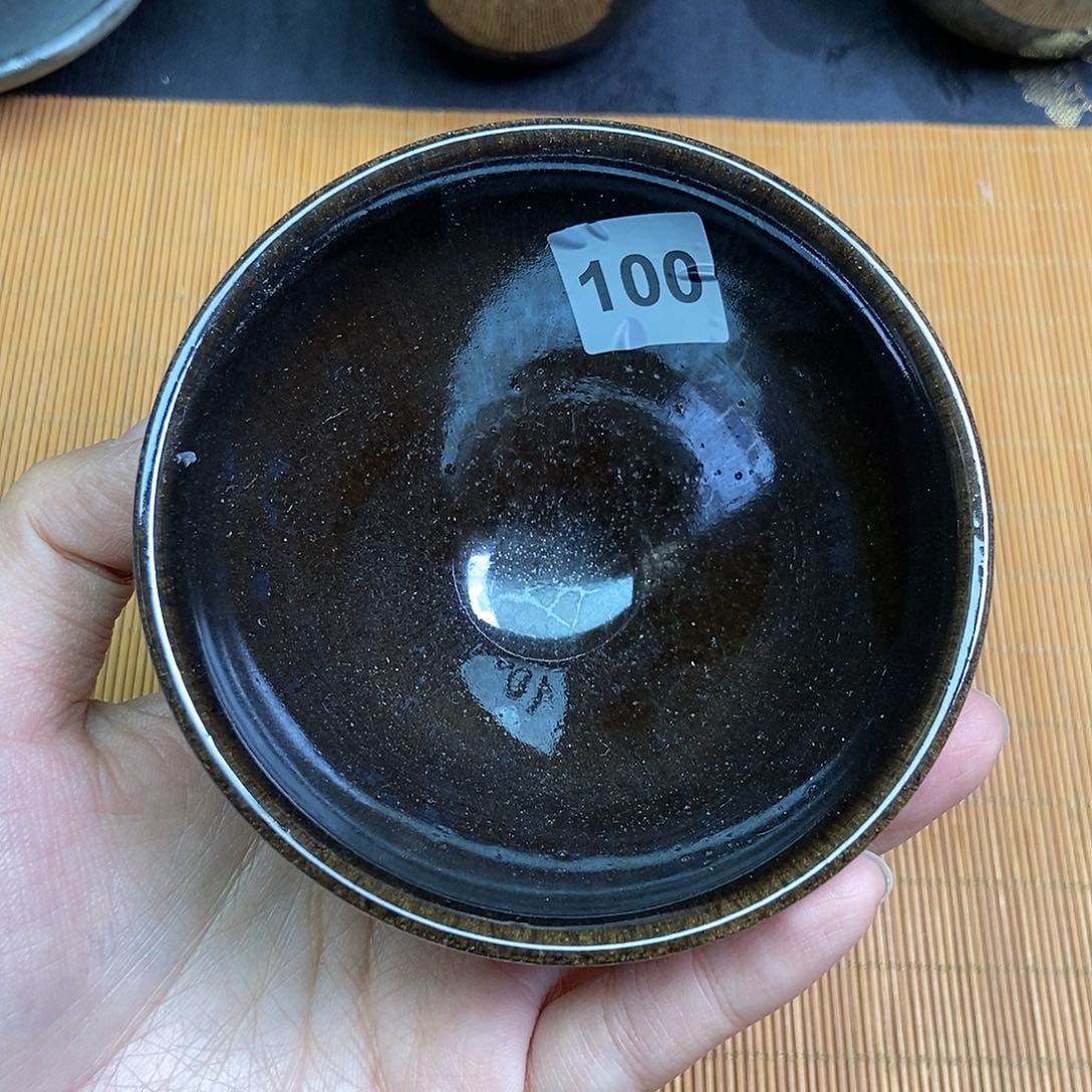 茶盏伊伊建窑建盏茶器100