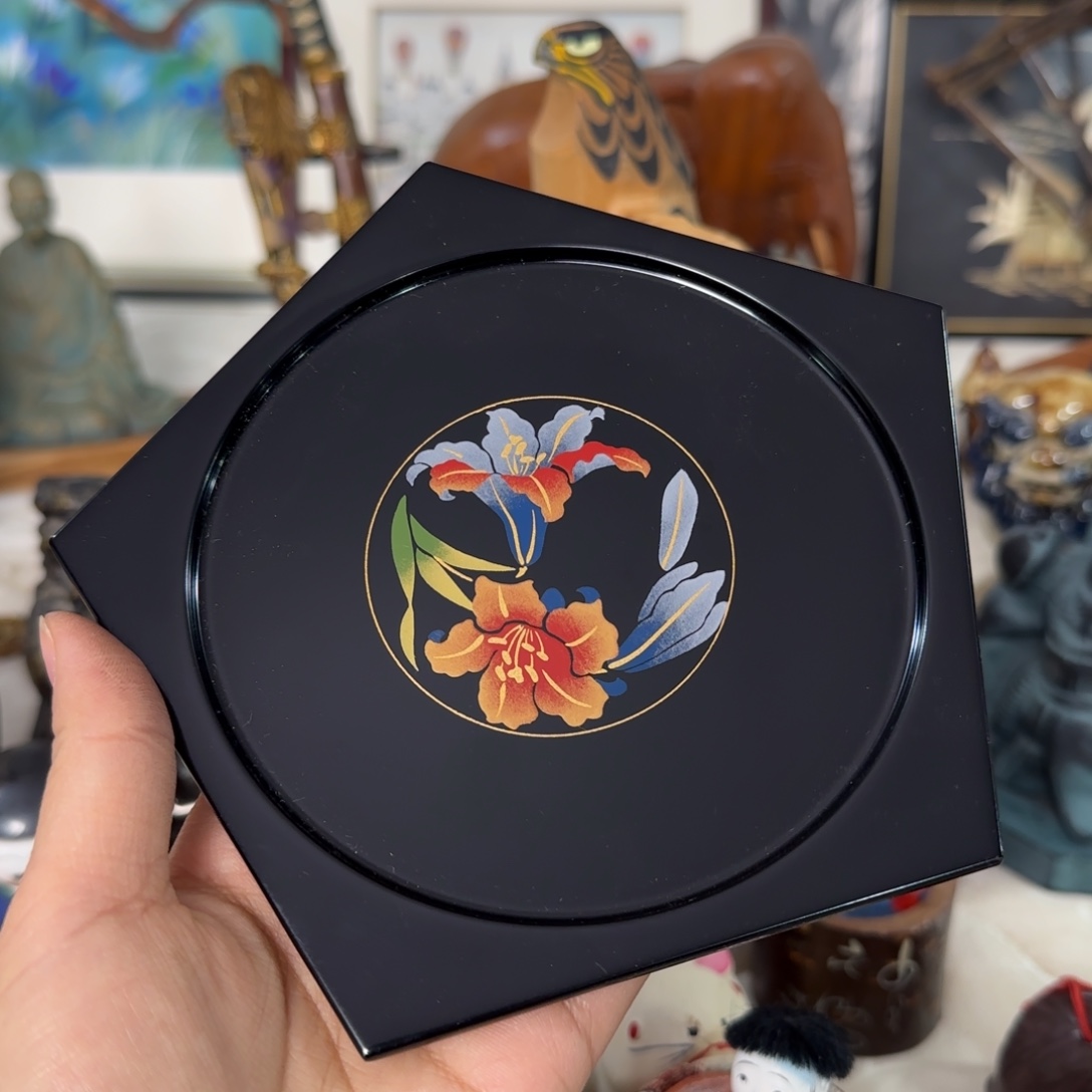 耳***画瓷片茶室摆件茶室摆件