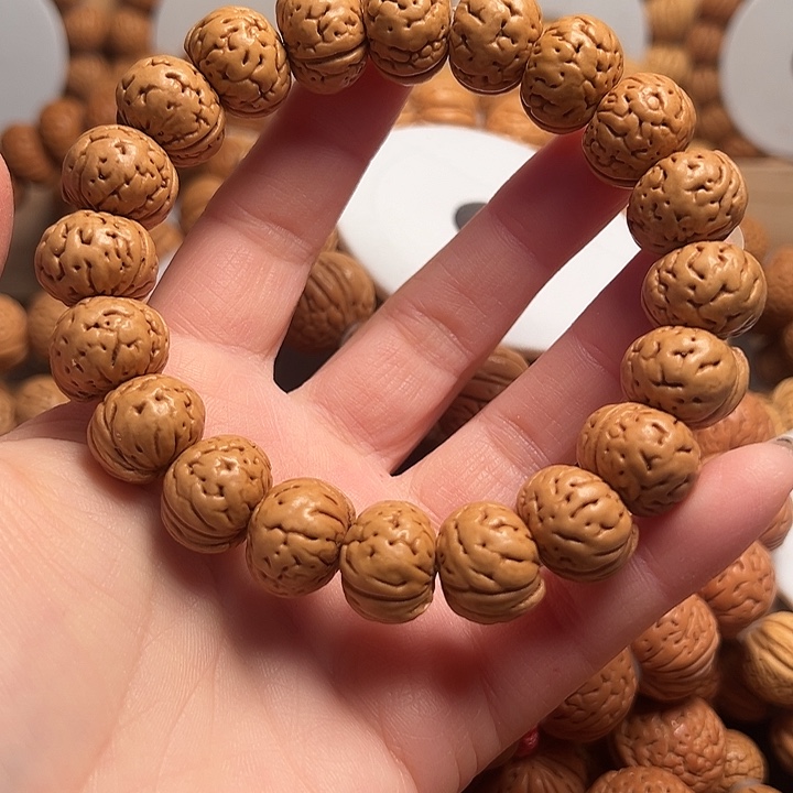 吊坠桃核桃核手串树王纽扣16➕