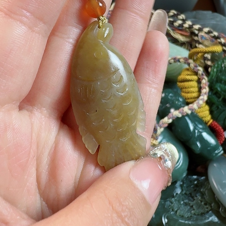 和田玉挂件未镶嵌