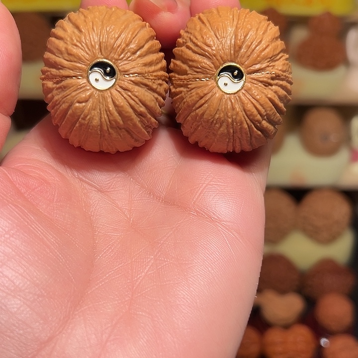 桃核把件发*精品核桃